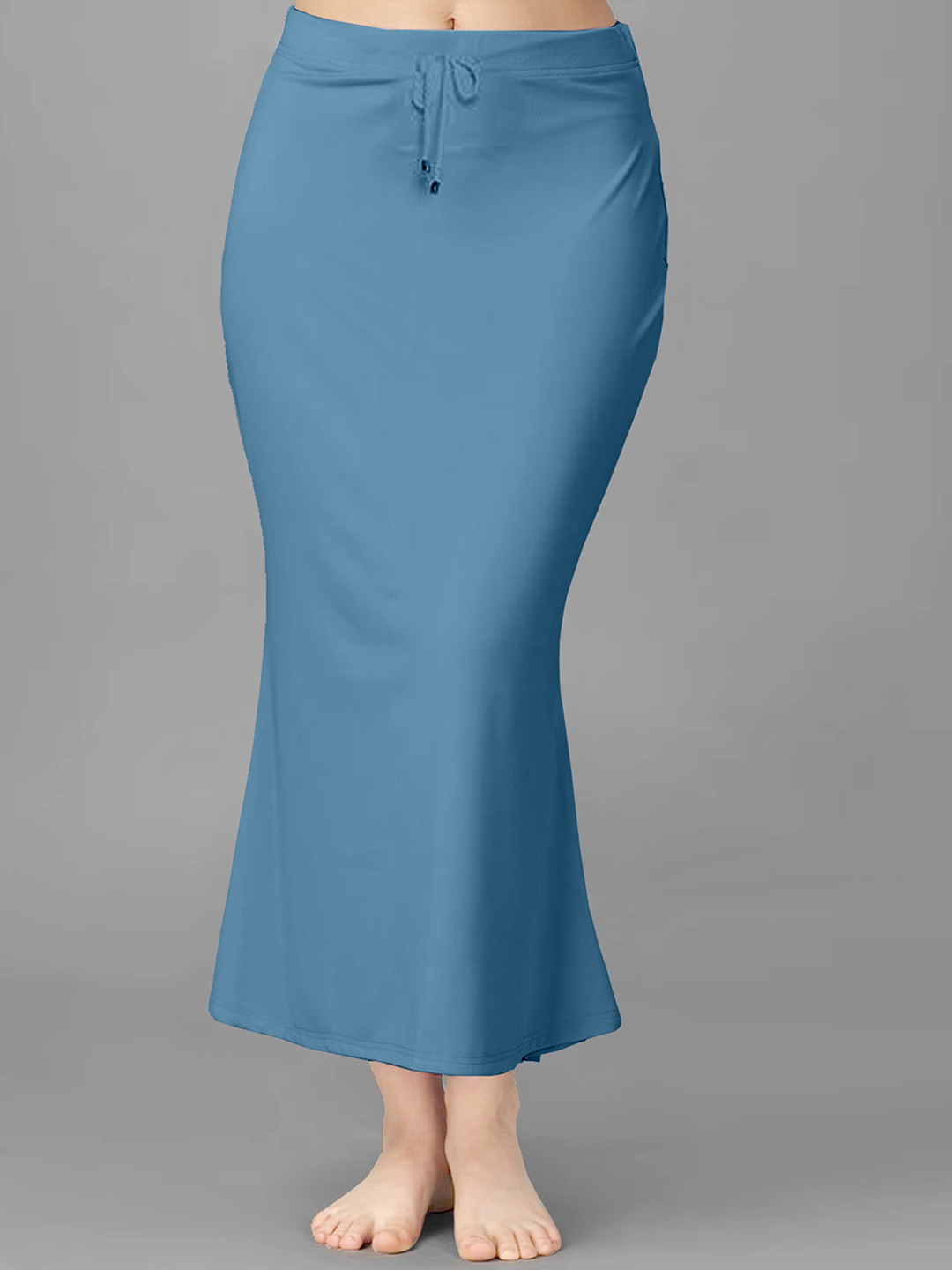 

Trendmalls Seamless Saree Shapewear, Turquoise blue