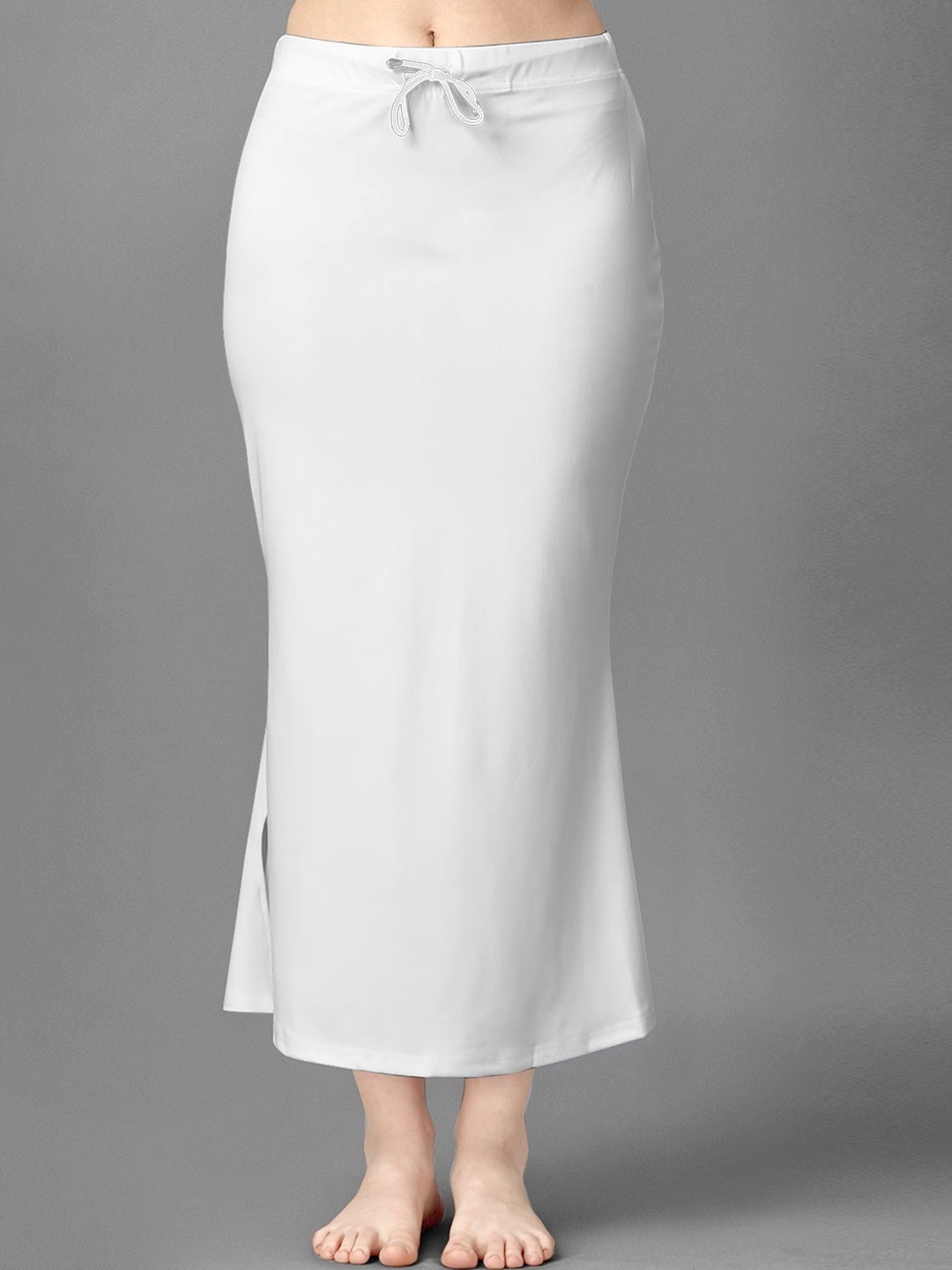 

Trendmalls Mid-Rise Saree Shapewear, White