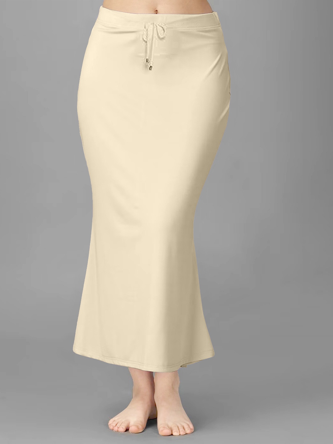 

Trendmalls Mermaid-Shaped Saree Shapewear, Beige