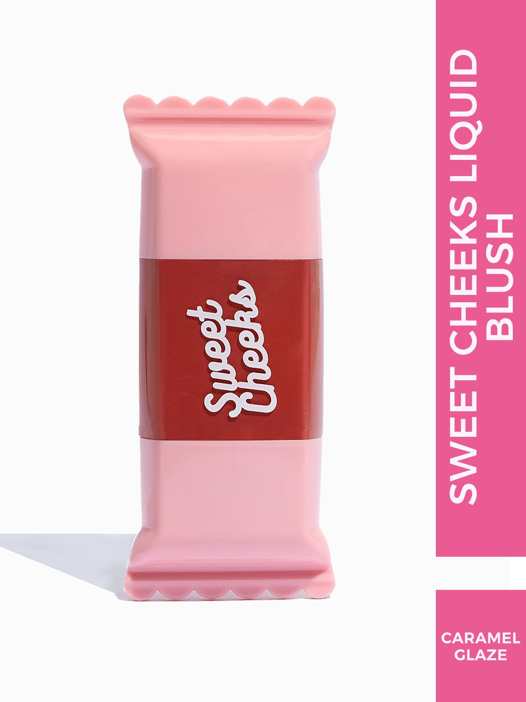 

Praush Sweet Cheeks Ultra Lightweight & Buildable Liquid Blush 10g - Caramel Glaze, Red