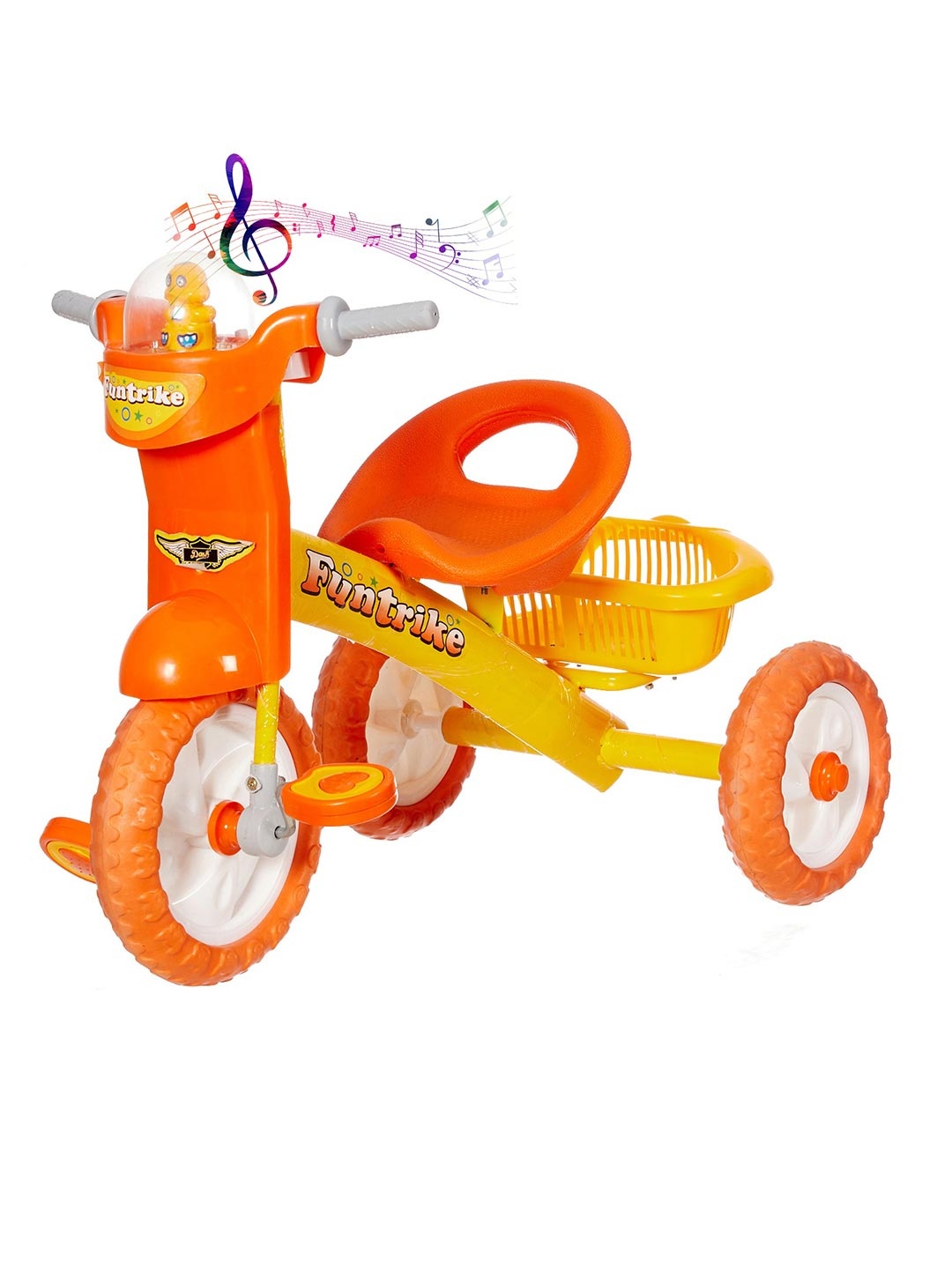 

Dash Kids Deluxe Tricycle With Music & Light, Orange