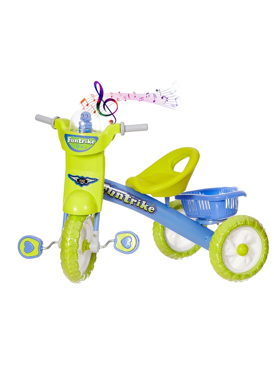 

Dash Kids Deluxe Tricycle With Music & Light, Green