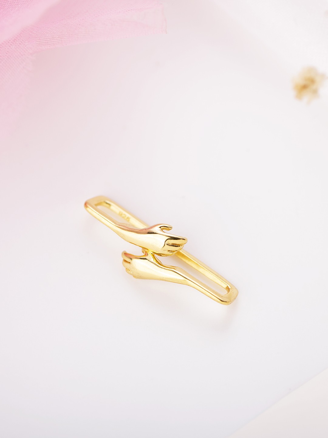 

Zavya Women 925 Pure Sterling Silver Solid Watch Charm, Gold