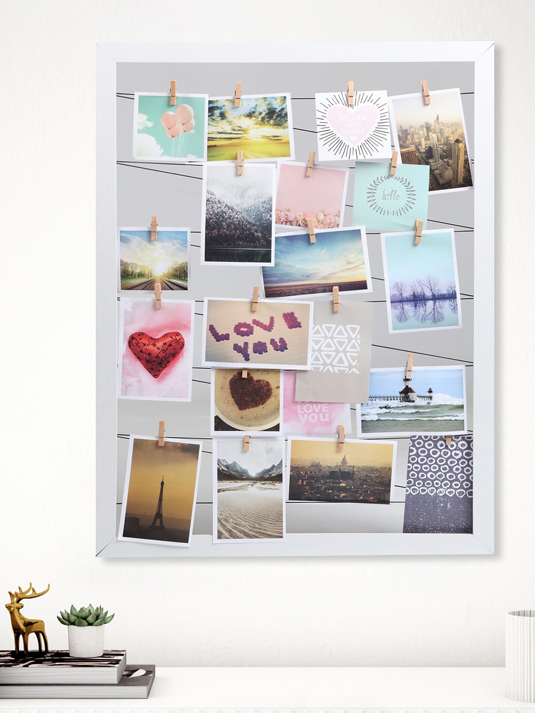 

Home Centre Corsica White Wall Photo Frames