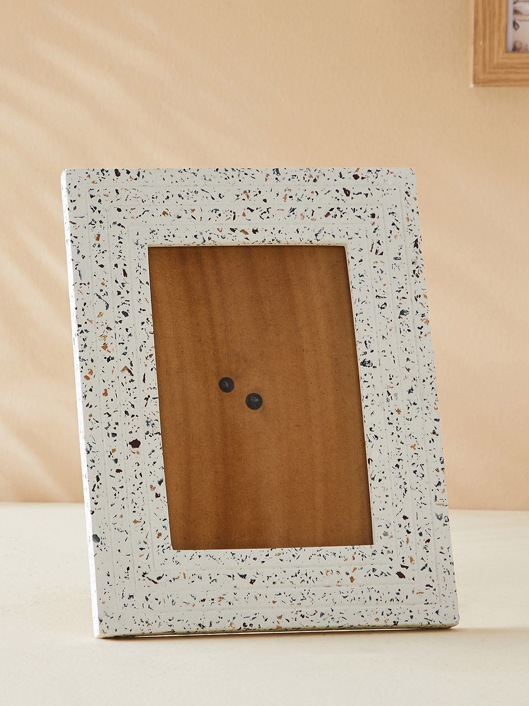 

Home Centre White & Grey Terra Table Photo Frames