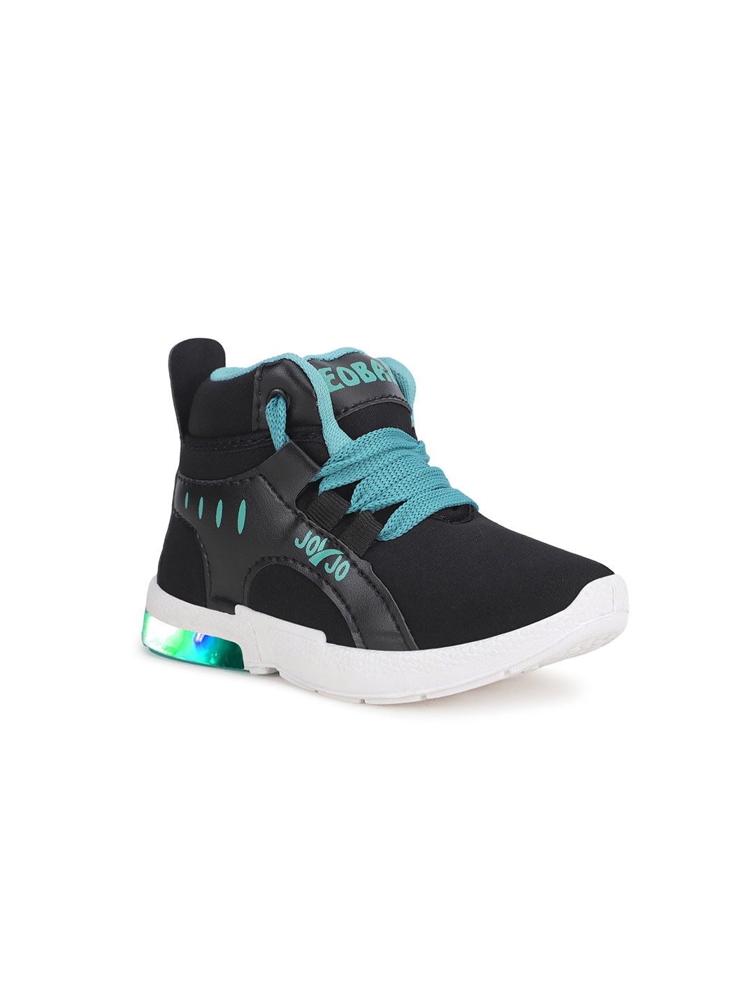 

NEOBABY Kids Mesh Lightweight Lace-Ups Sneakers, Turquoise blue