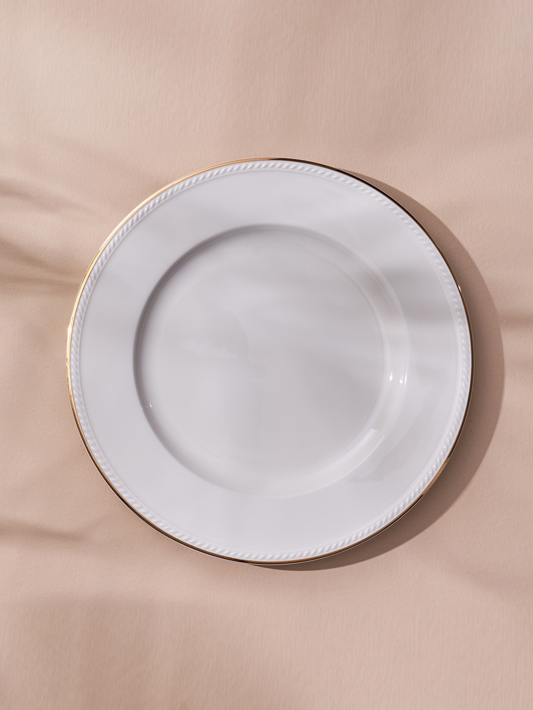 

Home Centre Marshmallow White Stoneware Dinner Plate