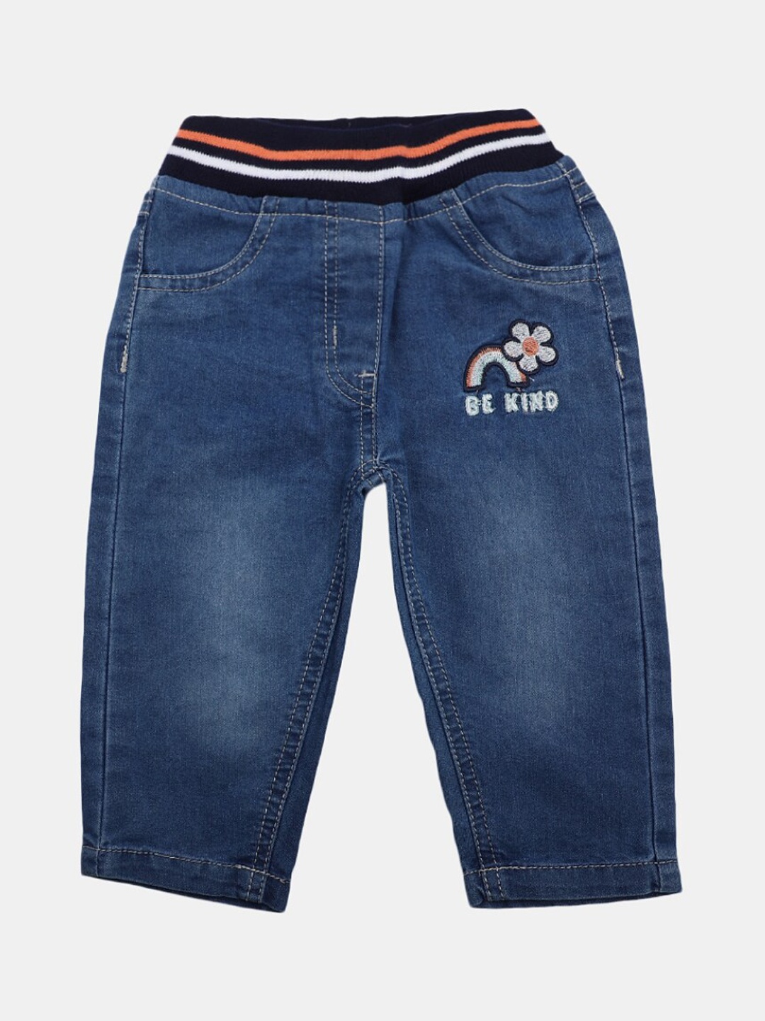 

V-Mart Infants Slim Fit Light Fade Clean Look Jeans, Blue