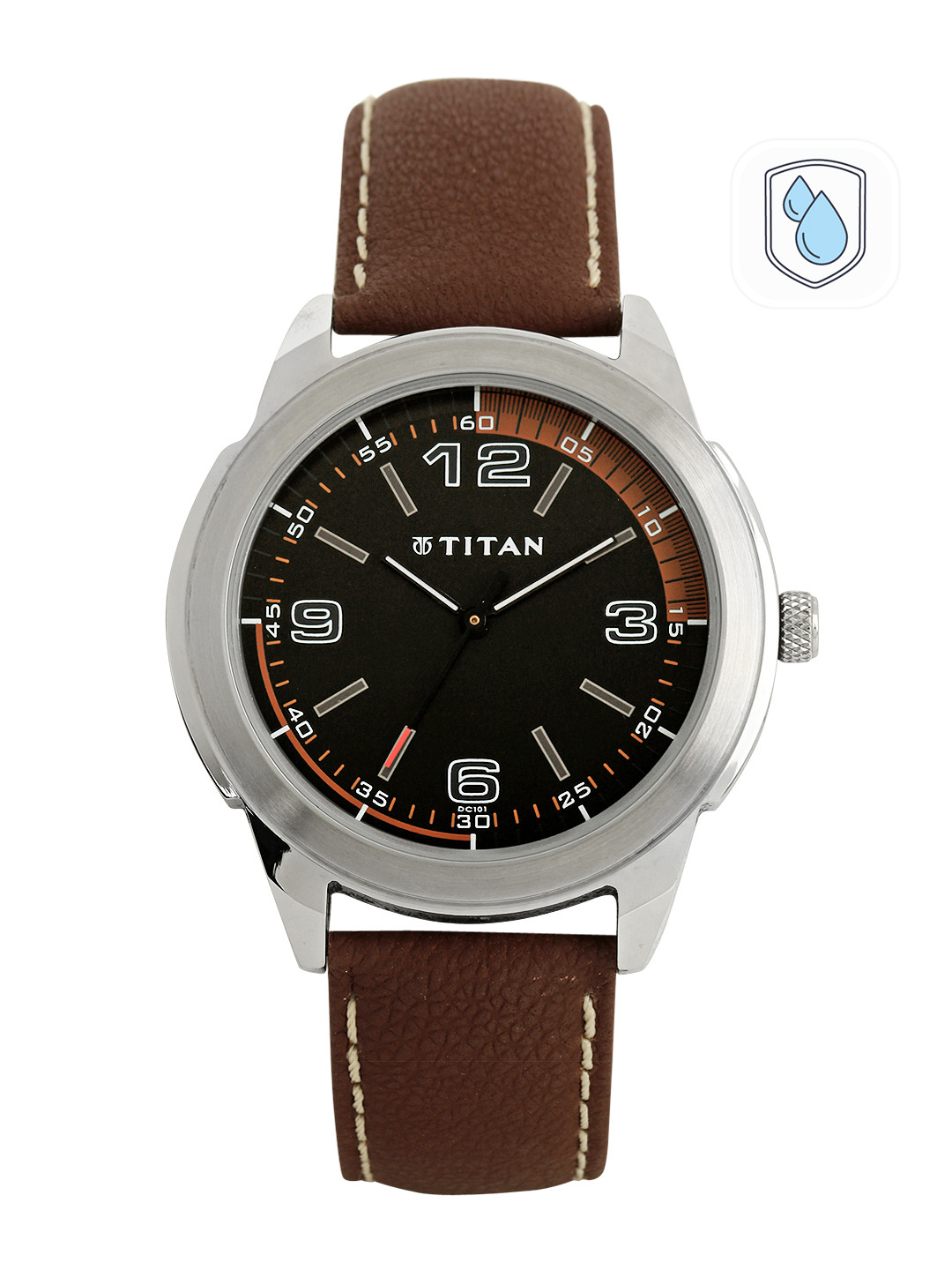 

Titan Men Black Dial Watch NE1585SL03