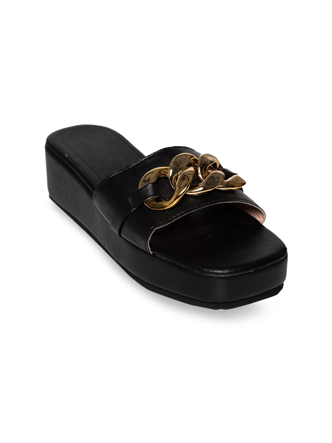 

ODETTE Embellished Platform Heels, Black