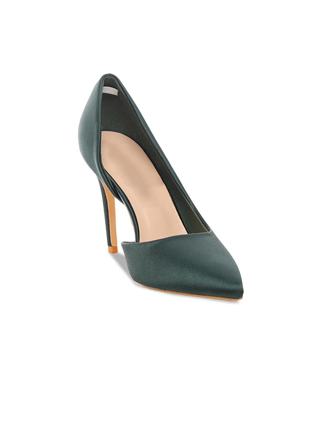 

ODETTE Pointed Toe Stiletto Heel Pumps, Green