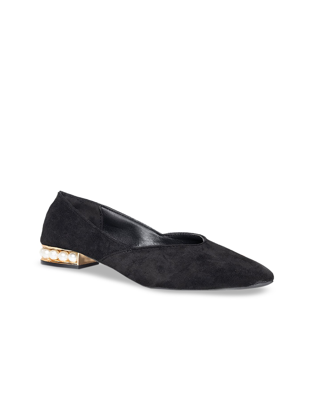 

ODETTE Beaded Ballet Pumps- Heels, Pink