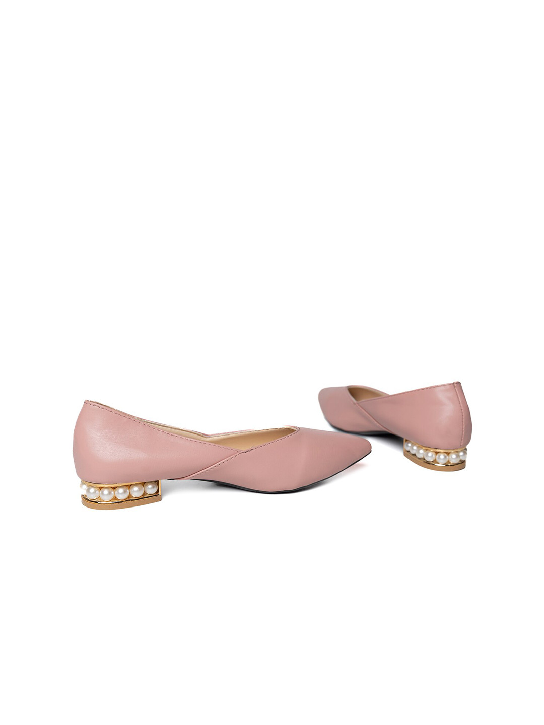 

ODETTE Pointed Toe Slip On Mojaris, Pink