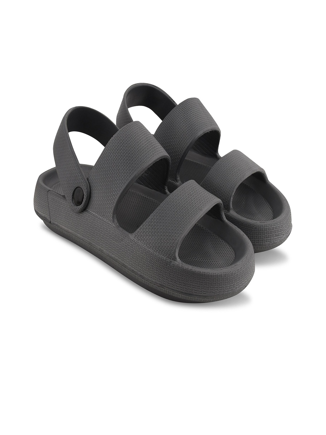 

BEONZA Men Synthetic Comfort Sandals, Grey