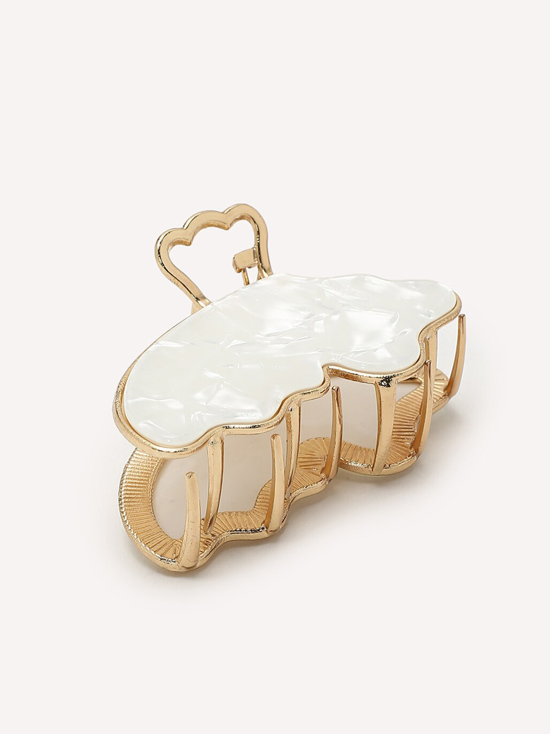 

FOREVER 21 Women Claw Clip, White