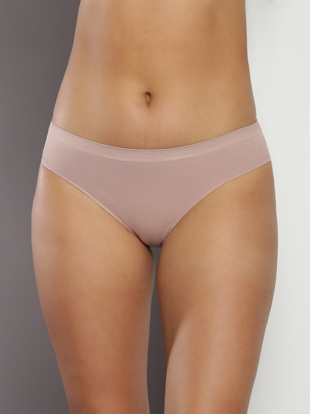 

Calvin Klein Underwear Women Mid-Rise Bikini Briefs, Nude