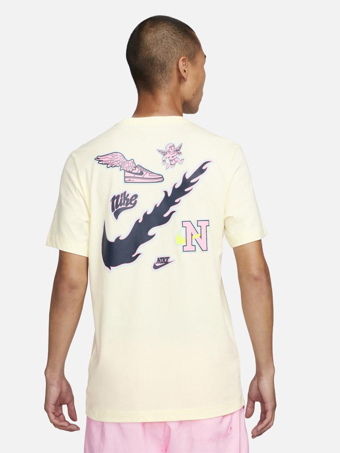 

Nike Sportswear Nsw Tee Oc Pk3 Lbr Relaxed-Fit T-Shirt, Cream