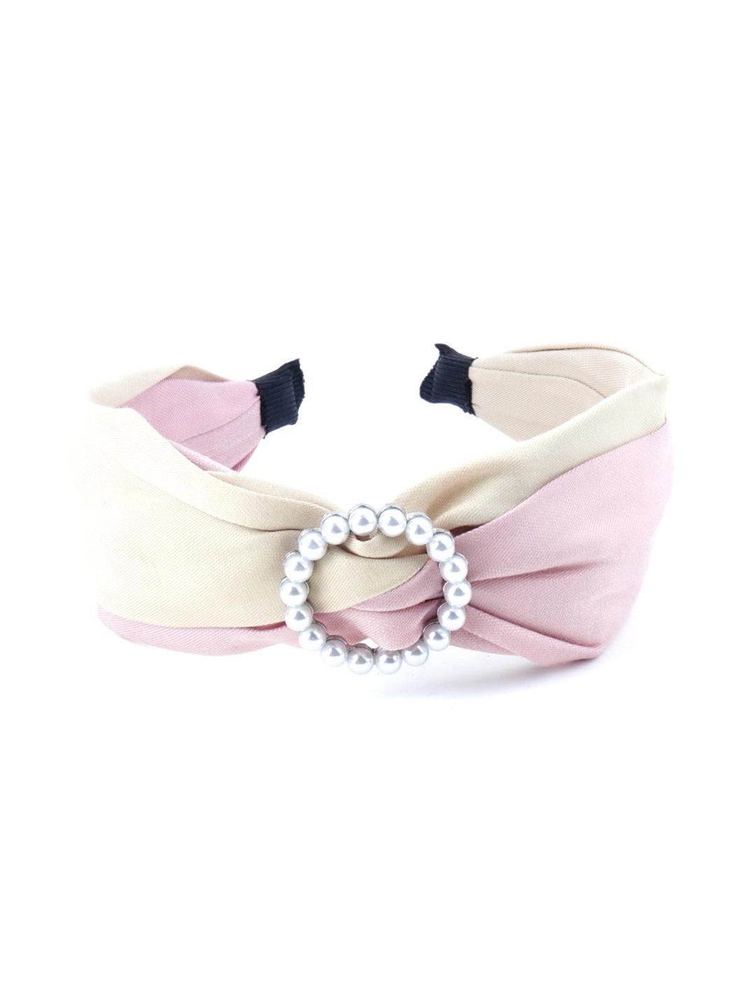 

ODETTE Beaded Hairband, Yellow