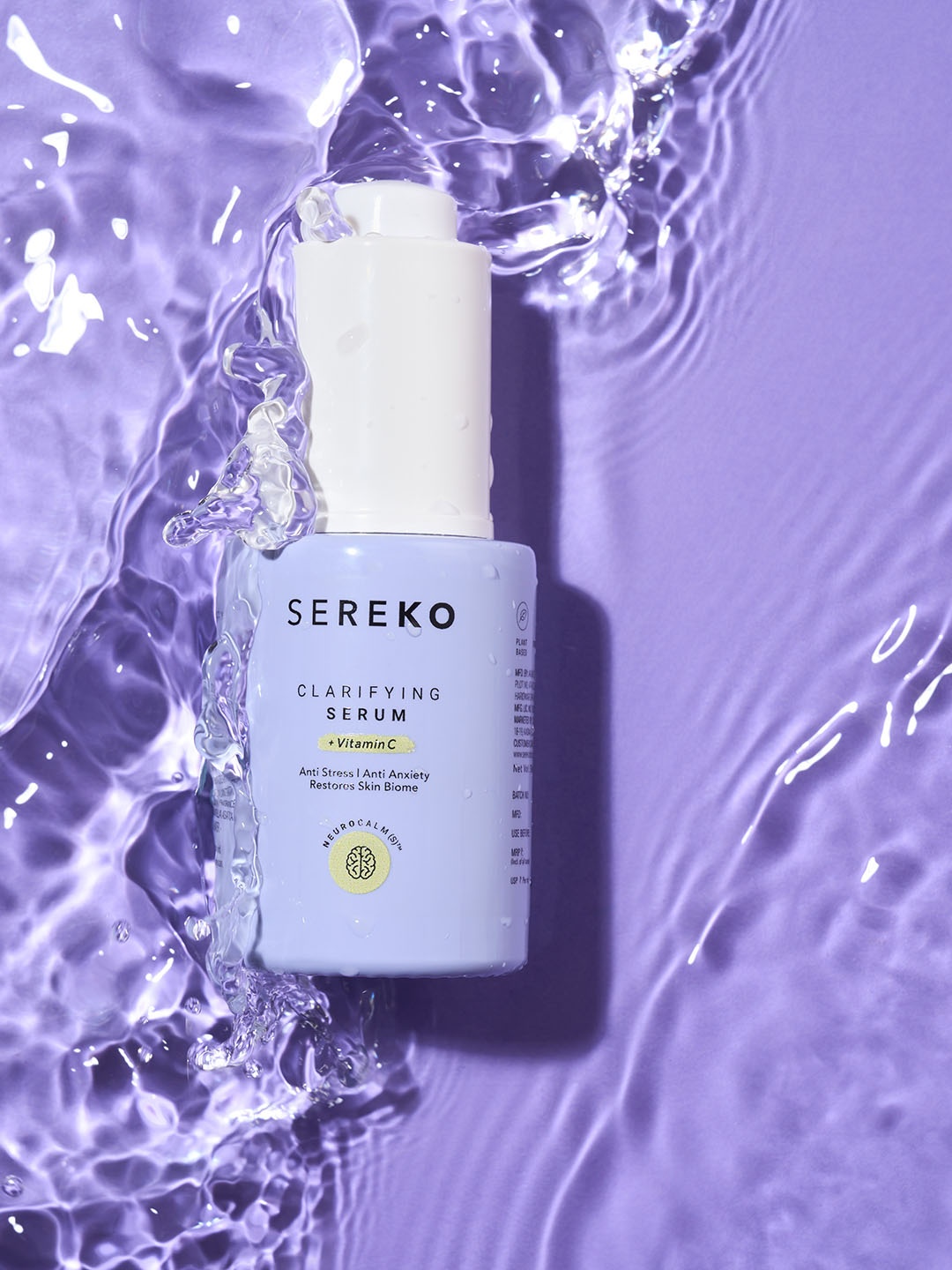 

SEREKO 50X Vitamin C Face Serum for Glowing & Brightening Skin - 30ml, Purple