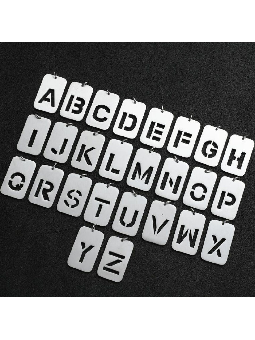 

SALTY Stainless Steel Dainty "N" Alphabet Pendant With Chain, Silver