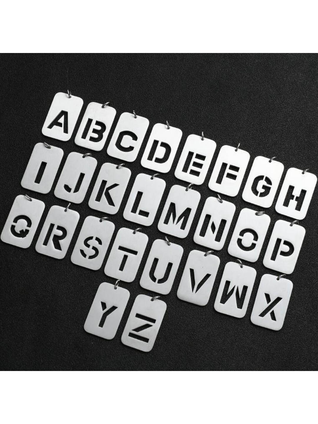 

SALTY Stainless Steel Dainty "J" Alphabet Pendant, Silver