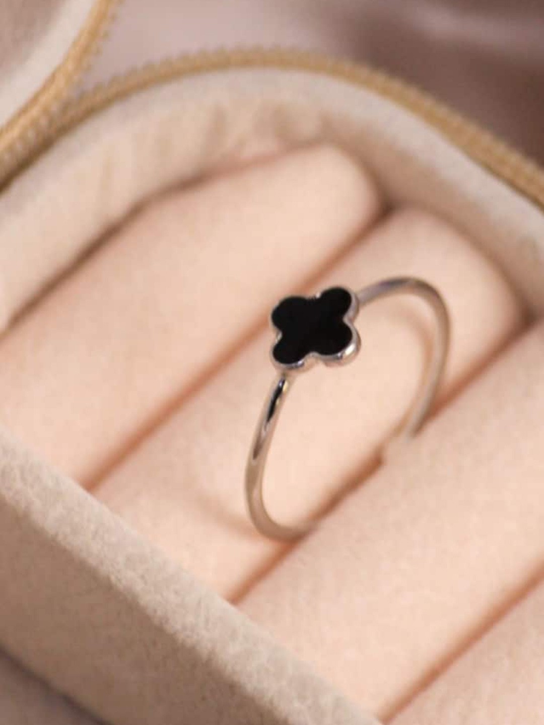 

SALTY Silver-Plated Adjustable Finger Ring