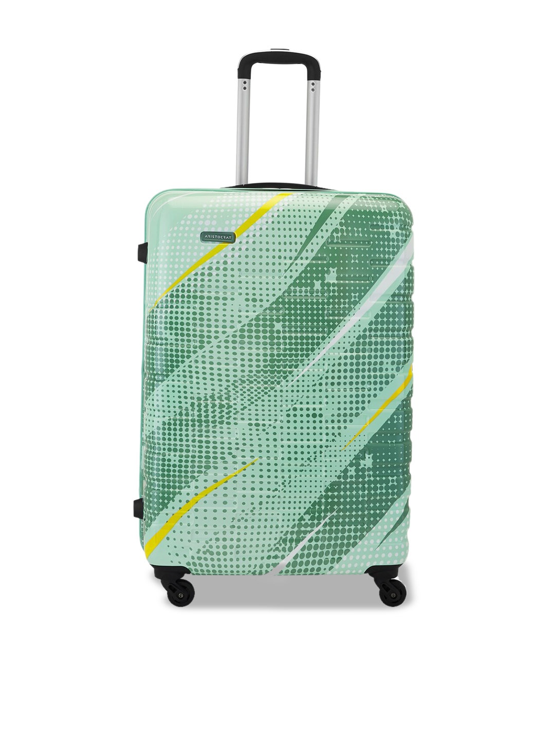 

Aristocrat RADIANCE Textured Water Resistant Hard-Sided Trolley Bag, Green