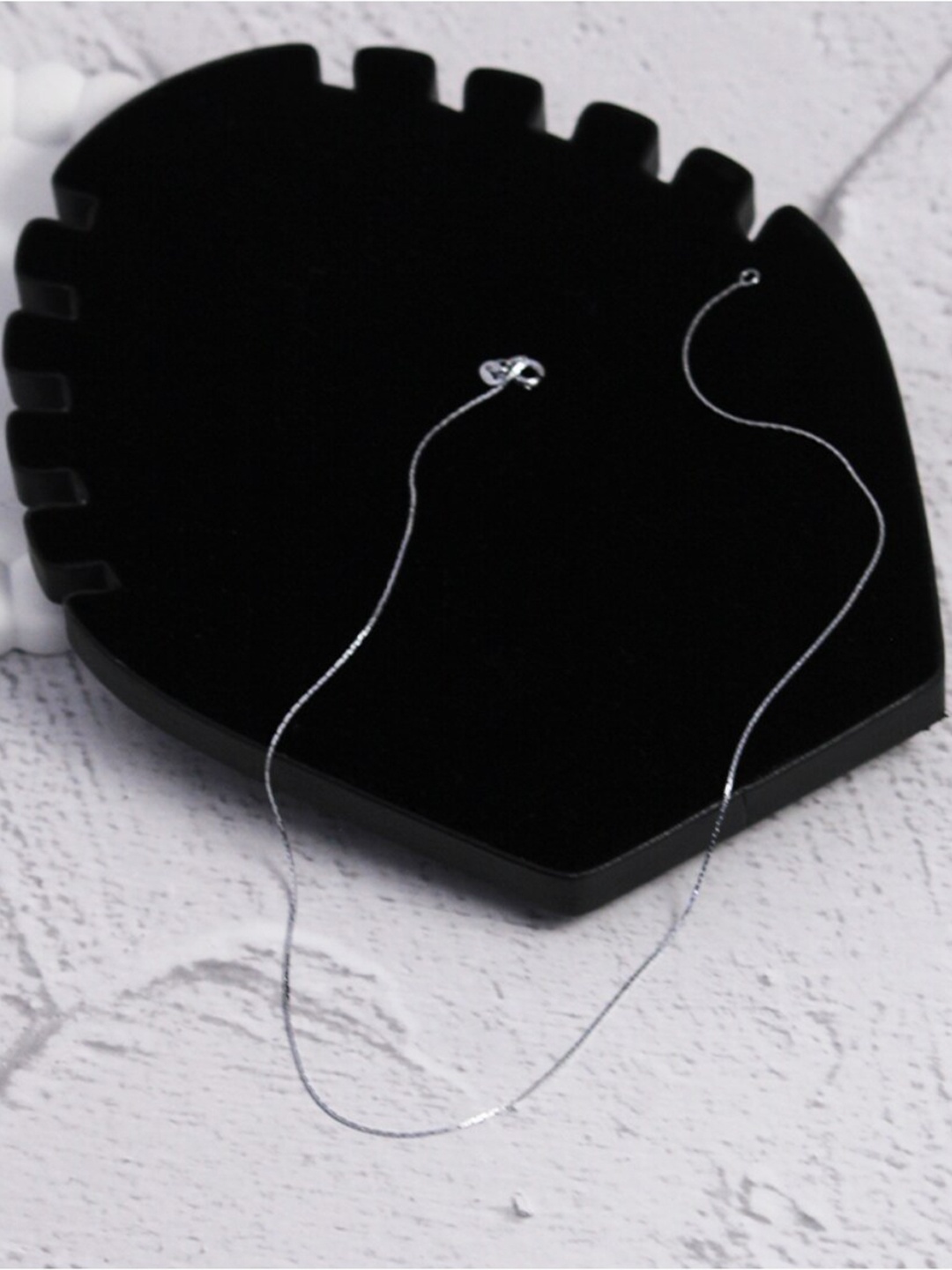 

SALTY Silver-Plated Stainless Steel Chain
