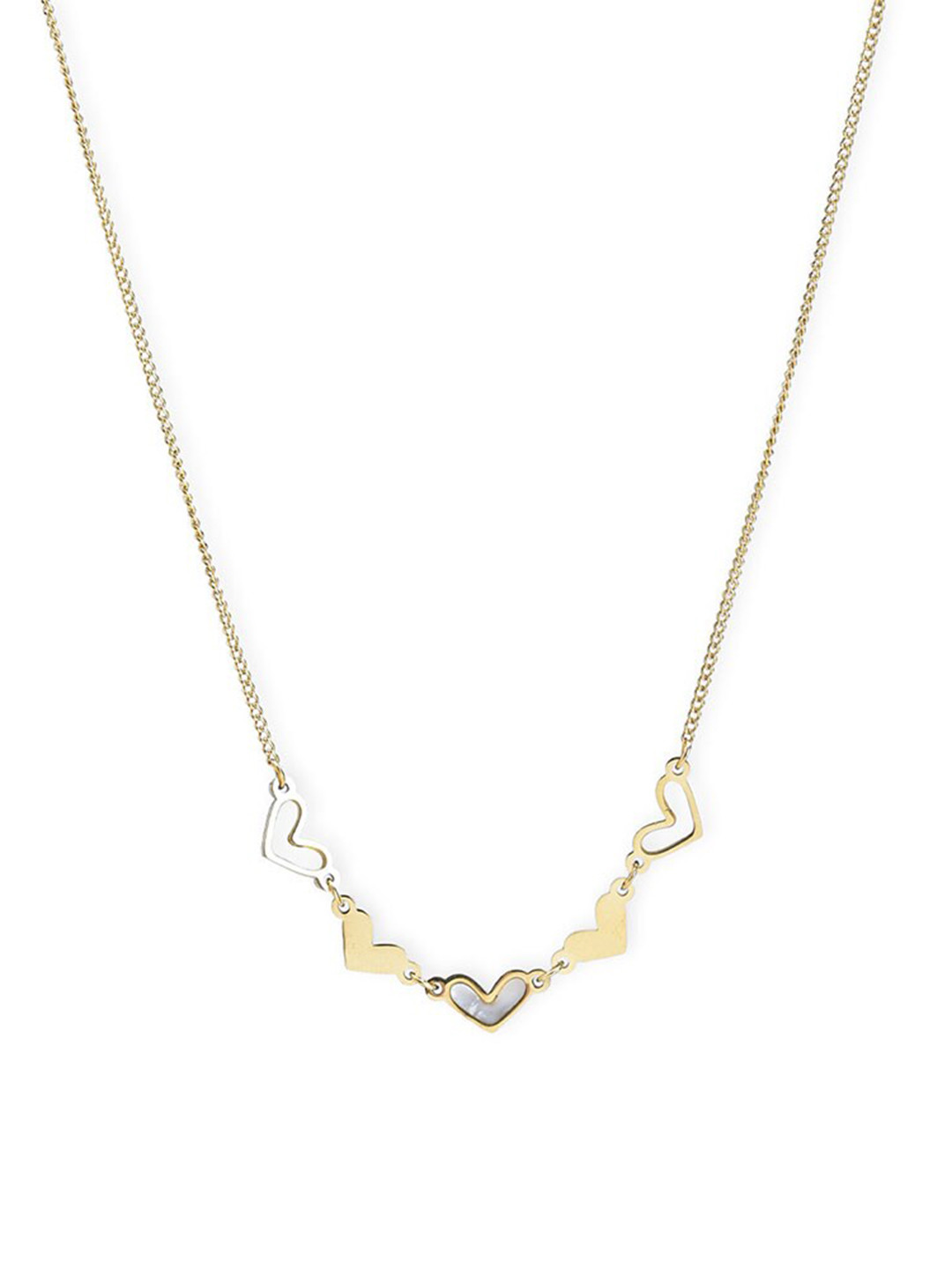 

PALMONAS Gold Plated Enamel Necklace