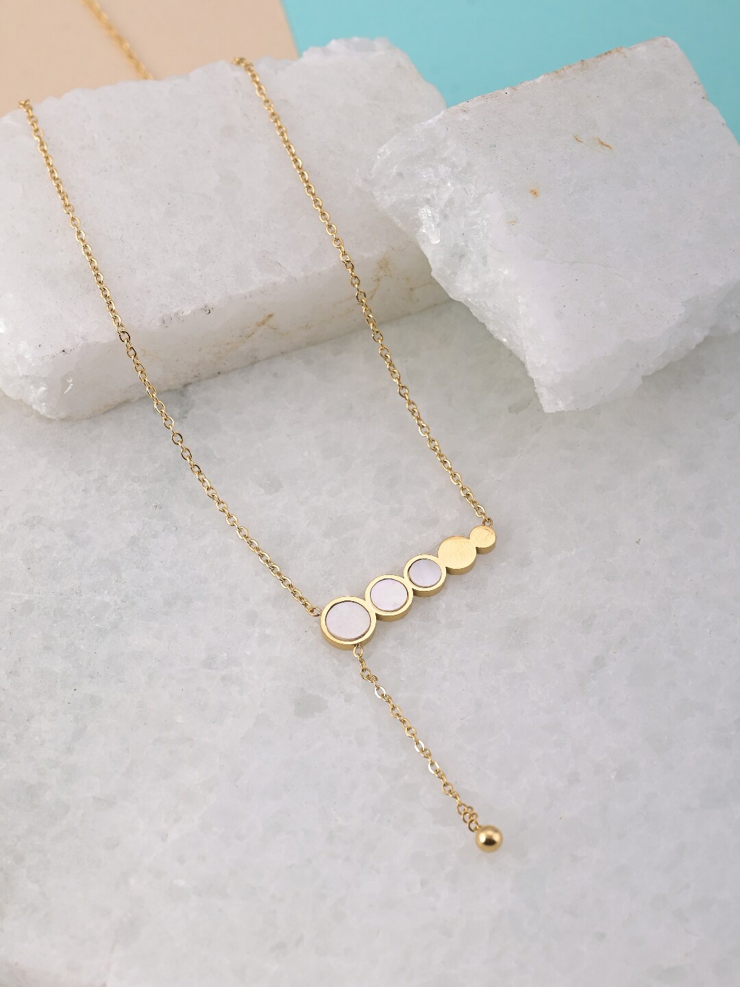 

PALMONAS Gold-Plated Necklace