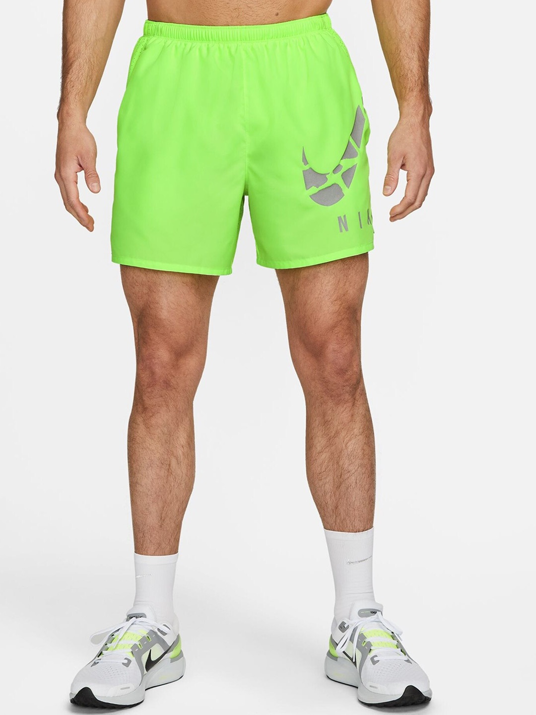 

Nike Men Dri-FIT Challenger Run Division Running Sports Shorts, Green