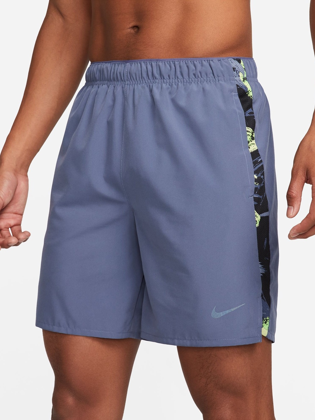 

Nike Men Side Panel Details Sports Shorts, Blue
