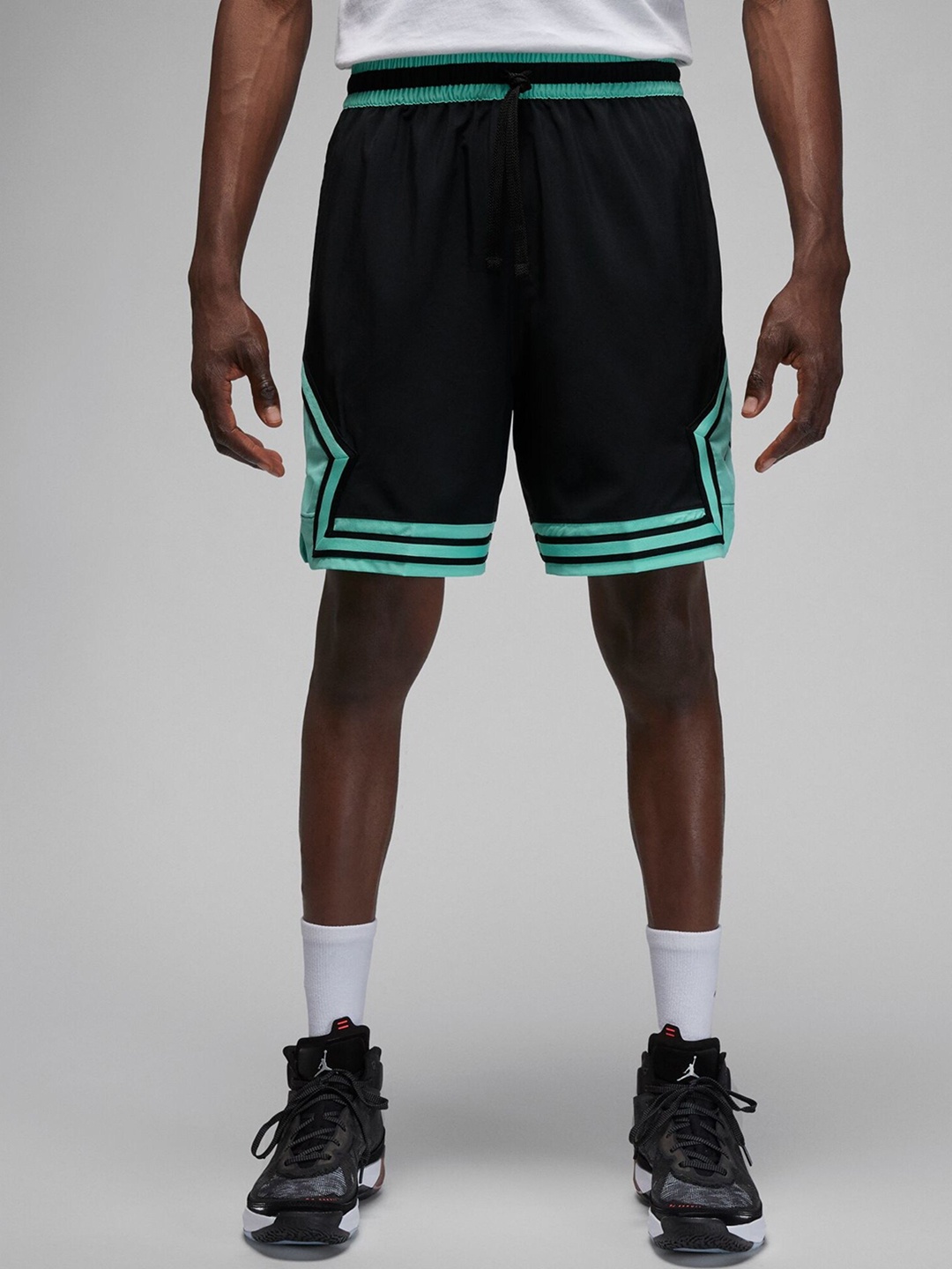 

Nike Men Jordan Dri-FIT Woven Diamond Sports Shorts, Black