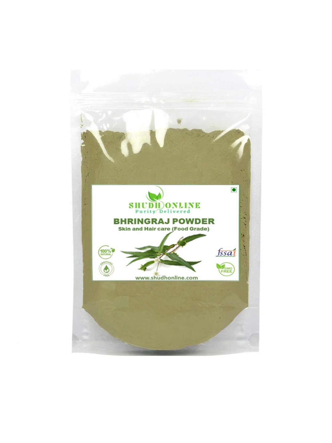 

Shudh Online Natural Organic Bhringraj Powder - 1000 g, Green