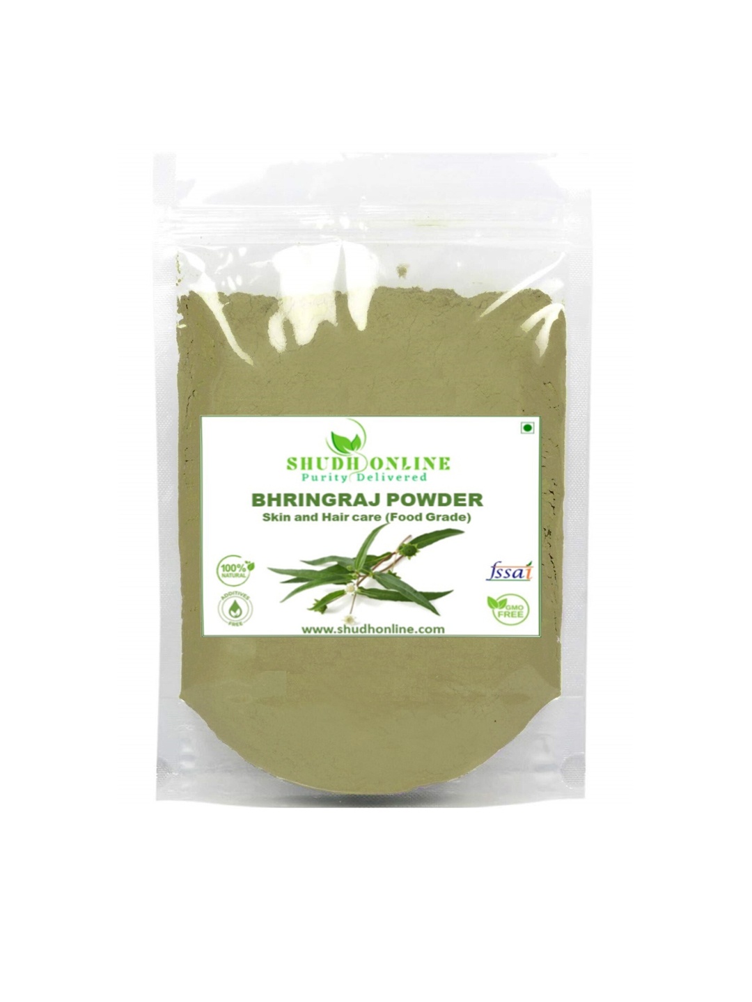 

Shudh Online Natural Bhringraj Powder 200g, Green