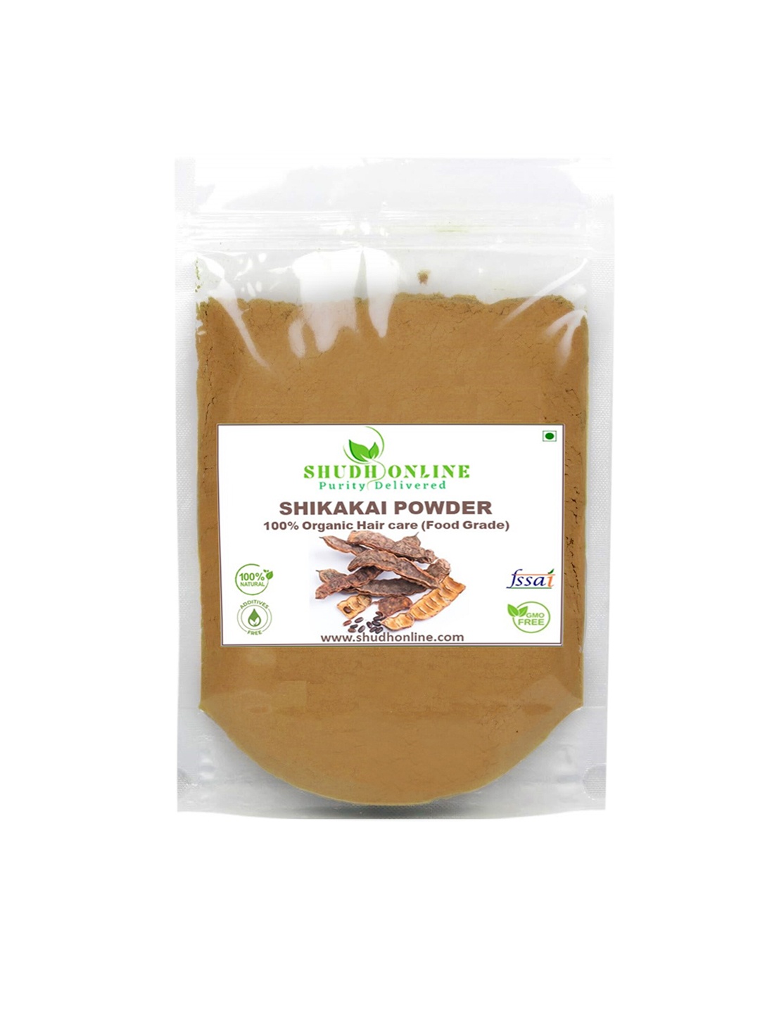 

Shudh Online Organic Shikakai Powder 1 Kg, Brown