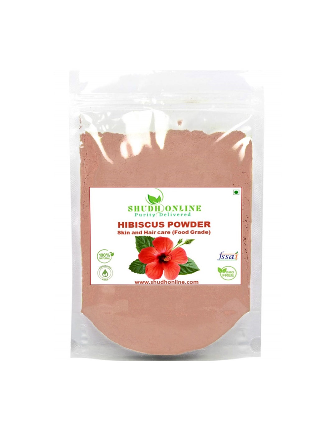 

Shudh Online Natural Organic Hibiscus Powder - 500 g, Red
