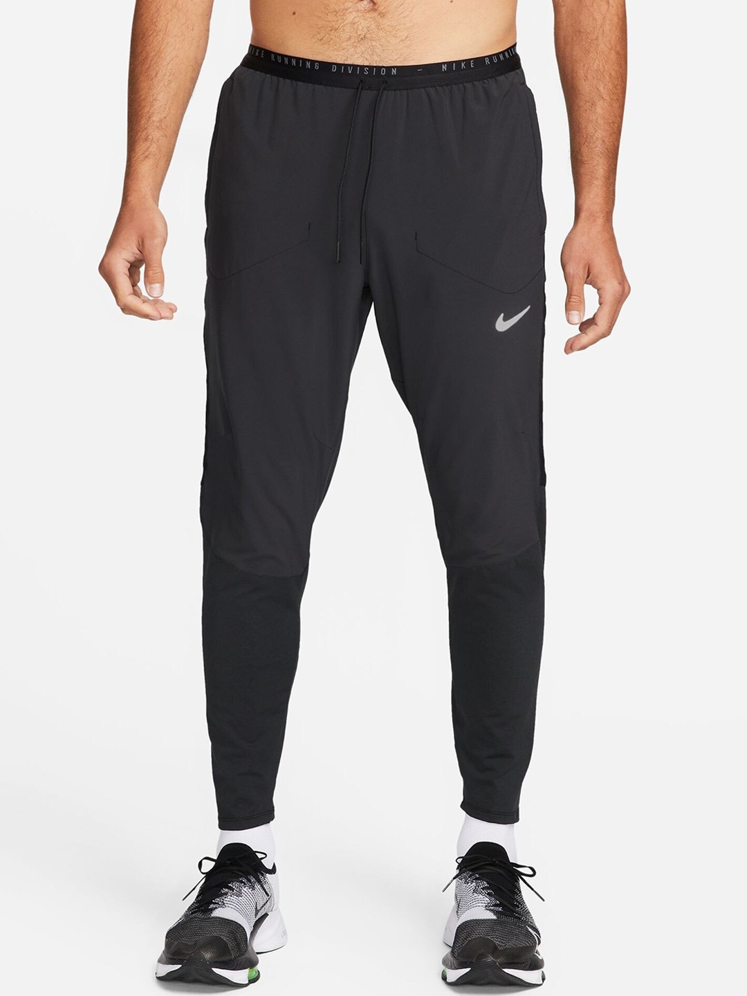 

Nike Men Black Dri-FIT Run Division Phenom Trackpants