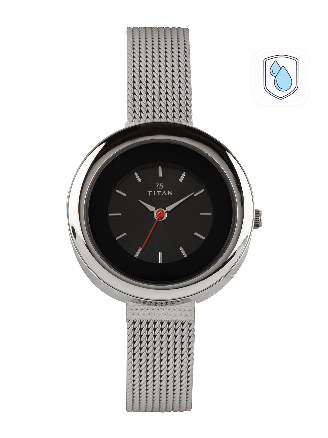 

Titan Women Black Dial Watch NE2482SM02