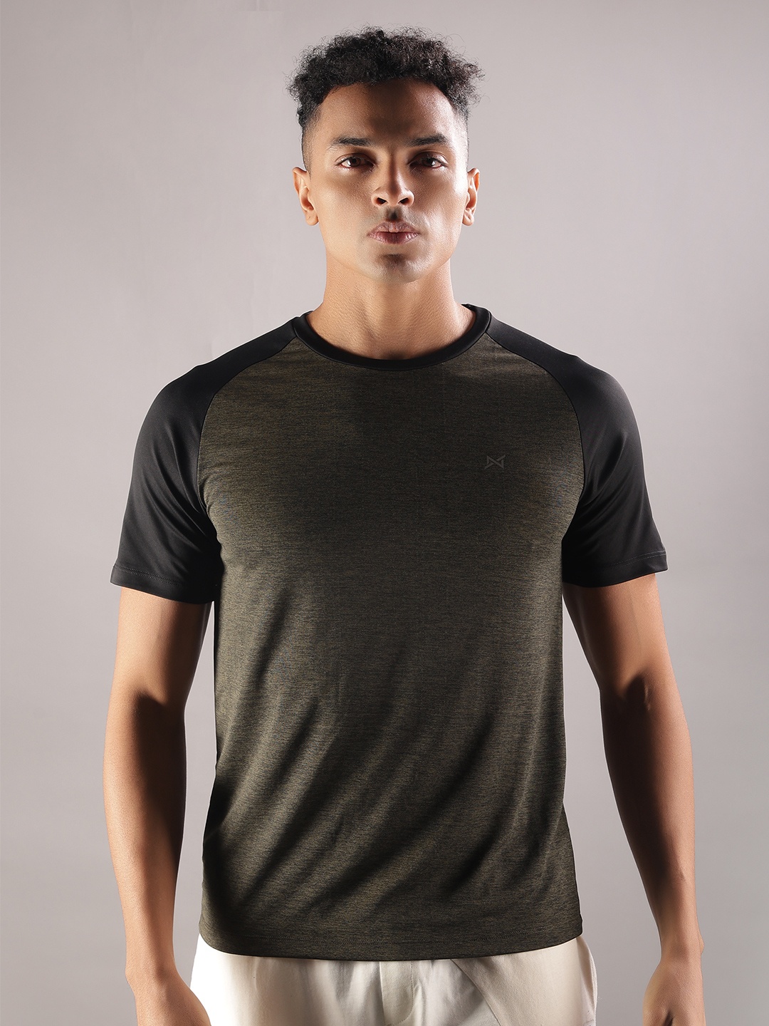 Force NXT Anti-Viral Anti-Odour Cool Sports T-Shirt, Olive
