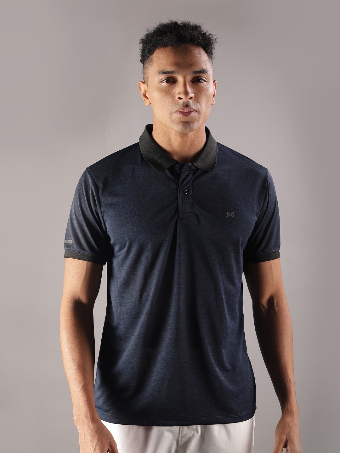 

Force NXT Men Anti-Viral Anti-Odour Polo Sports T-shirt, Blue