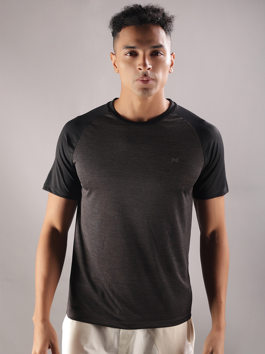 Force NXT Anti-Viral Anti-Odour Cool Sports T-Shirt, Charcoal