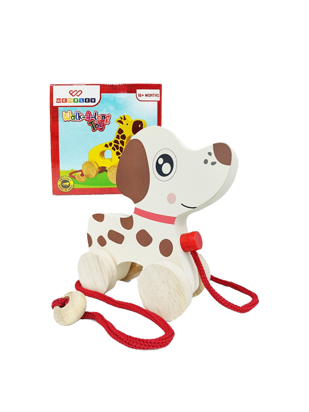 

WEMBLEY Baby Early Walking Pull Toy, Beige