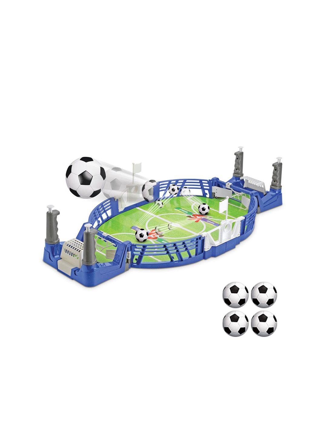 

WEMBLEY Kids Mini Tabletop Football Interactive 2-Player Football Game, Green