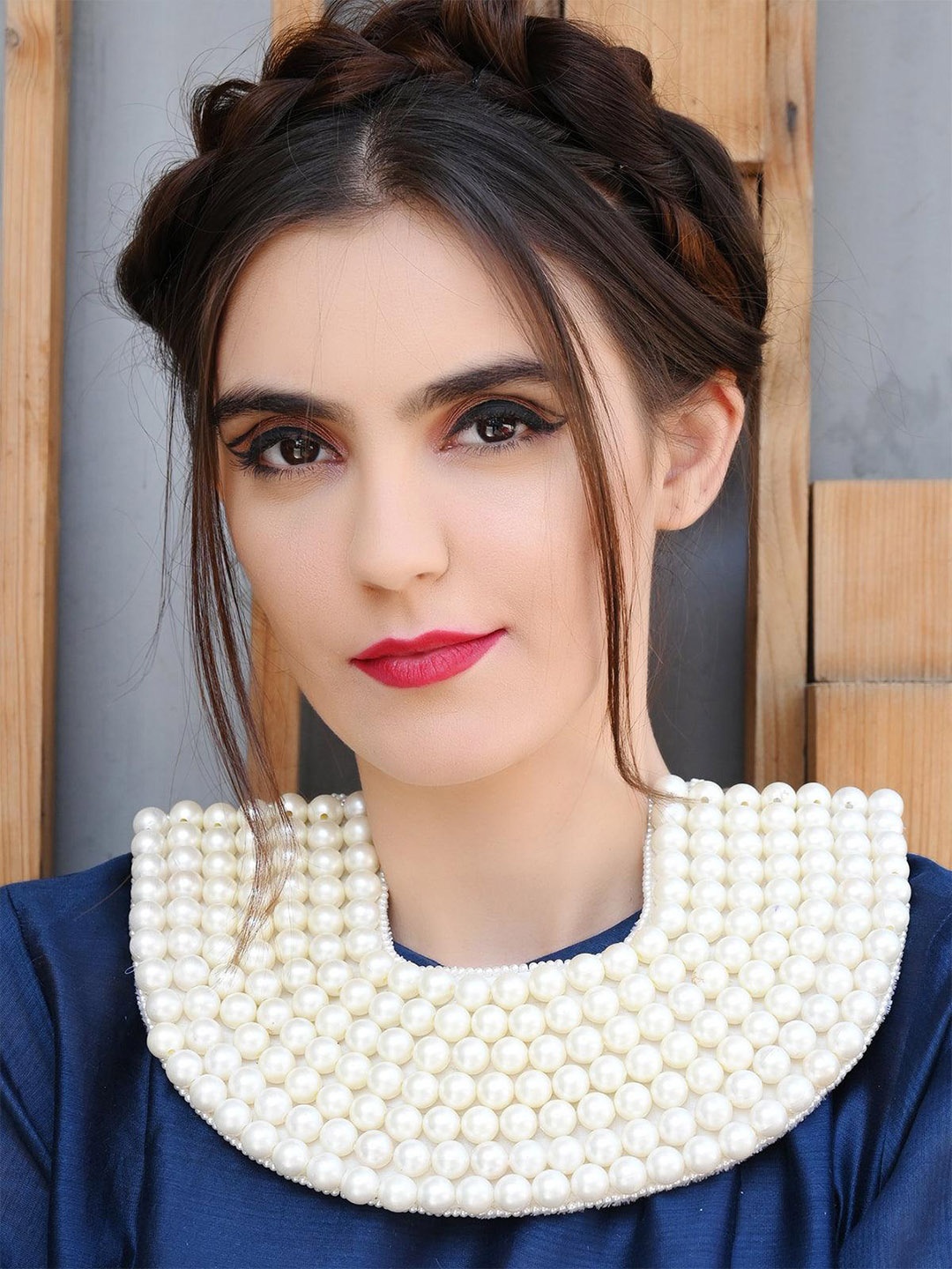 

ODETTE Artificial Beads Necklace, White