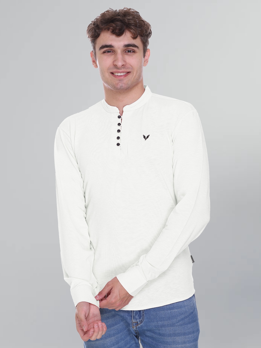 

GODFREY Chikankari Cotton Kurta, Off white