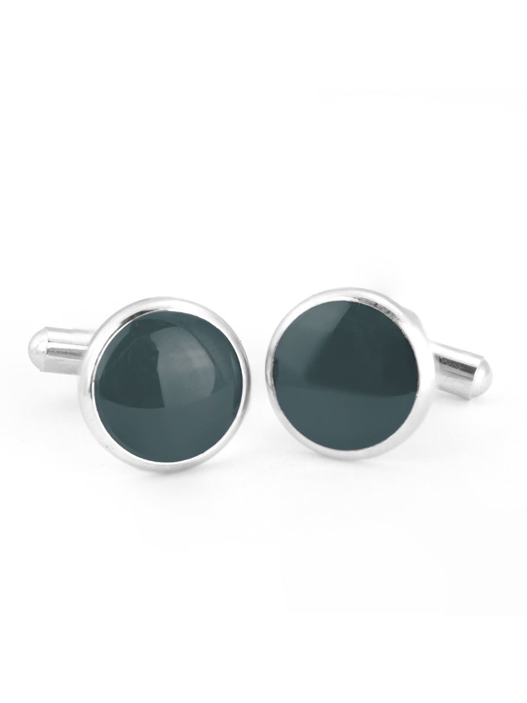 

Kavove The Classic Sag Metal Cufflink, Silver