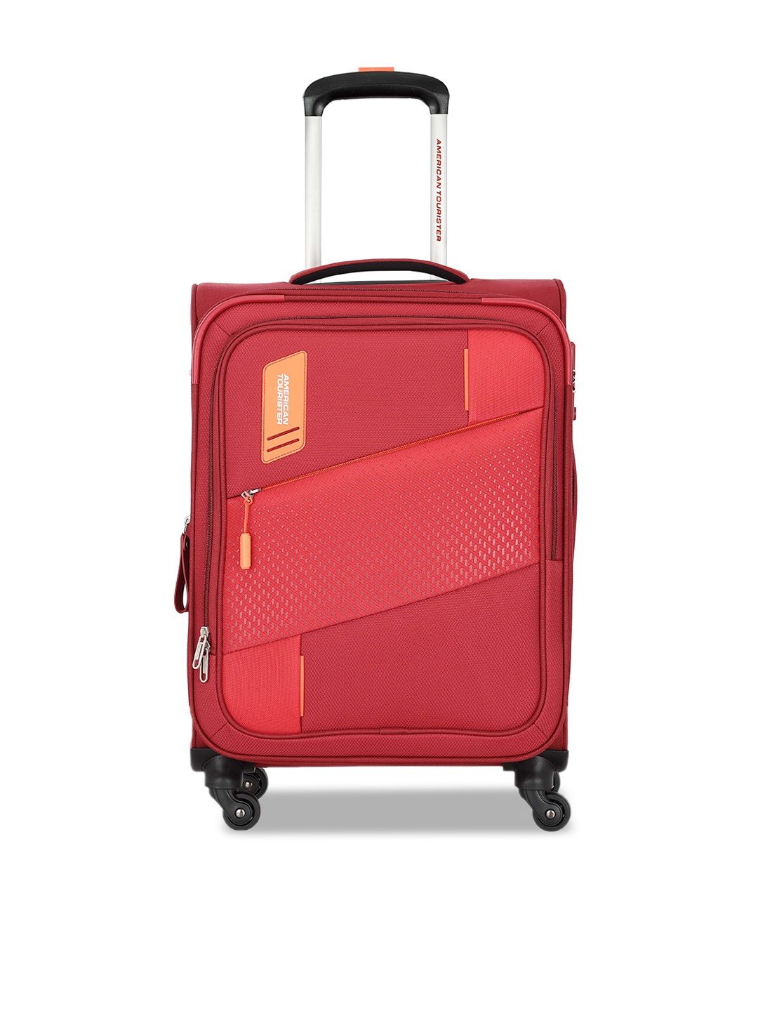 

AMERICAN TOURISTER Spruce Soft-Sided Trolley Bag, Red