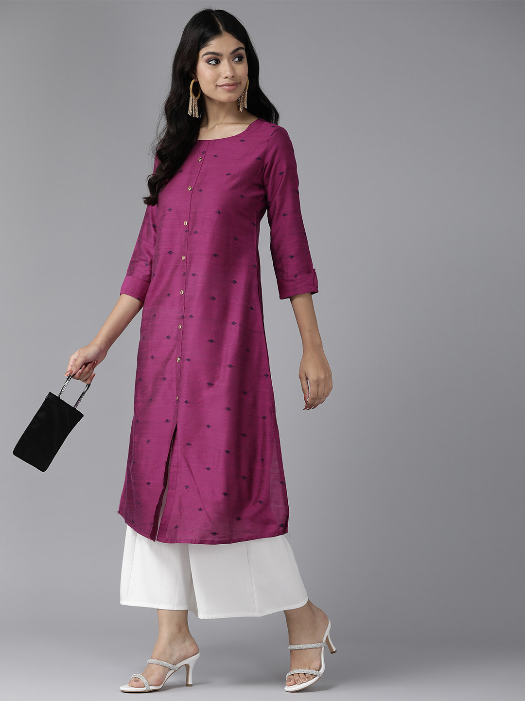 

Aarika Women Purple Kurta