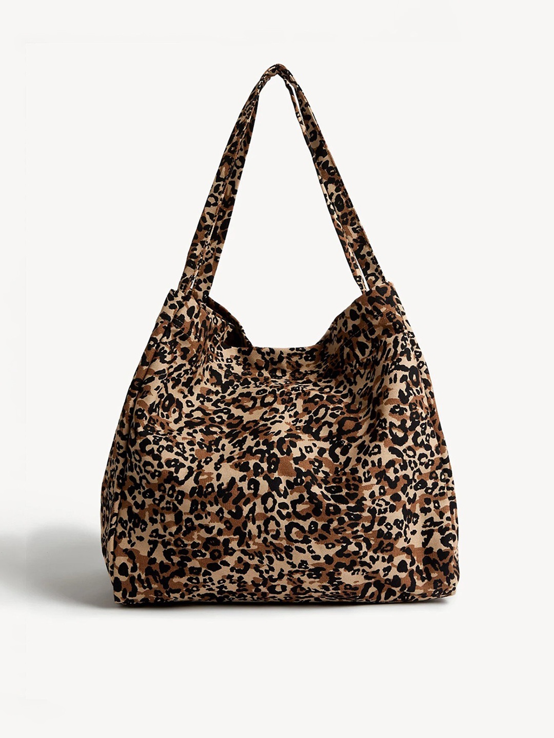 

Marks & Spencer Animal Printed Oversized Shoulder Hobo Bag, Brown